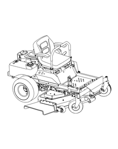 .Quick Reference Z-Force 54 Diagram and Parts List for Z-FORCE54 (17BF3AGX-17BF3AGX010)(2012) Cub Cadet Lawn Tractor